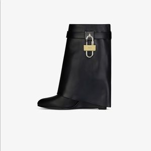 Givenchy shark lock ankle boots